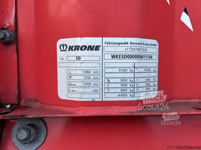 مقطورة هيكل curtainsider / tautline BPW 2014 2015 2016 2017 2018