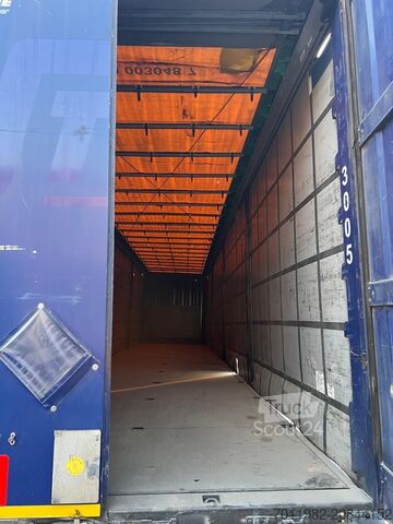 مقطورة هيكل curtainsider / tautline BPW 2014 2015 2016 2017 2018