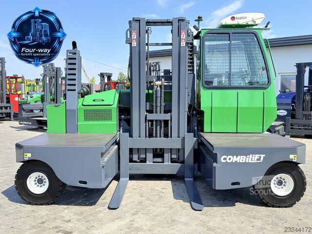 Wózek widłowy czterokierunkowy Combilift C5000SL GAS TRIPLEX 5500 FREE-LIFT