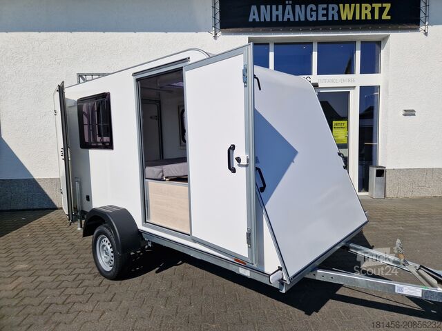Aanhangwagen (auto) trailershop Schlafkoffer Camper Verlängerung direkt