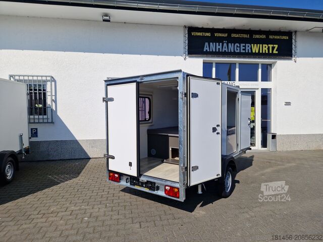 Aanhangwagen (auto) trailershop Schlafkoffer Camper Verlängerung direkt