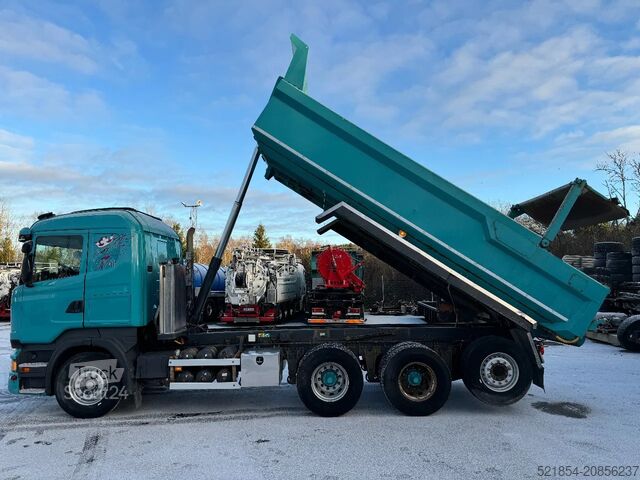 Tipper Scania R730 V8 8X4, Euro 5 EEV, 33ton Tipper, YM: 2014