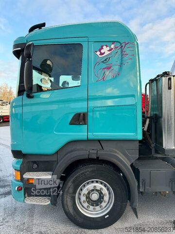 Avfallsbil Scania R730 V8 8X4, Euro 5 EEV, 33ton Tipper, YM: 2014