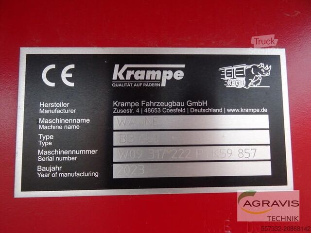 Kippanhänger Krampe BIG BODY 650