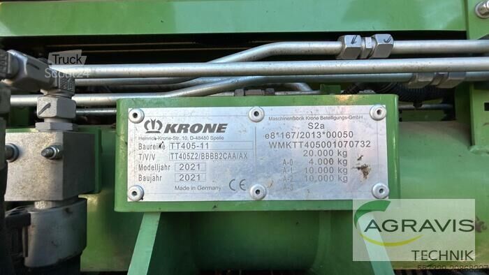 Carro miscelatore Krone ZX 430 GD