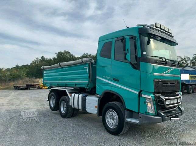 Trojstranný sklápací nákladný automobil Volvo FH 500 6x4 Dreiseitenkipper