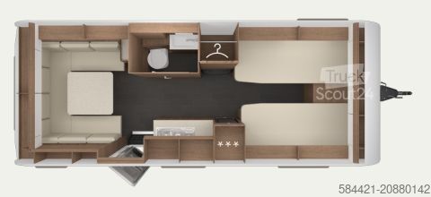 Caravana Tabbert Senara 550 E 2,3 *2,0 t*Glattblech*AllroundPak*