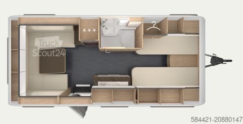 Caravana Tabbert Pantiga 490 E 2,3 *2,0 t*Premium Int&Ext Paket*