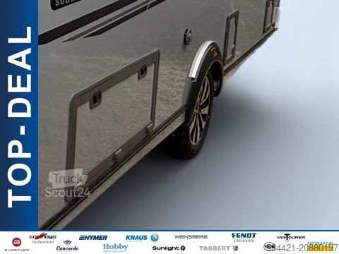 Przyczepa kempingowa Knaus Südwind 500 EU Black Selection *Modell 2026*Duschausbau*