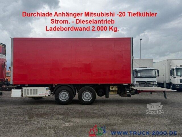 Reboque frigorífico Krone Krone TK -20°C Mitsubishi LBW 2t. Durchlader