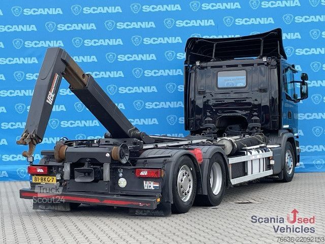 Autocamion basculant Scania G 410 LB6x2*4HNA DIFF-L AIRCO 21T VDL HOOKLIFT