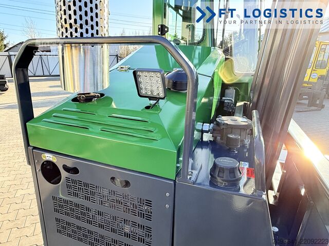 Wózek widłowy czterokierunkowy Combilift C5000L GAS DUPLEX 4100 POSITIONER CABIN