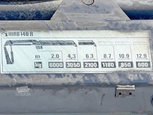 Dépanneuse RENAULT KERAX 320 DCI* ABSCHLEPPWAGEN  7,35m + HIAB 140A