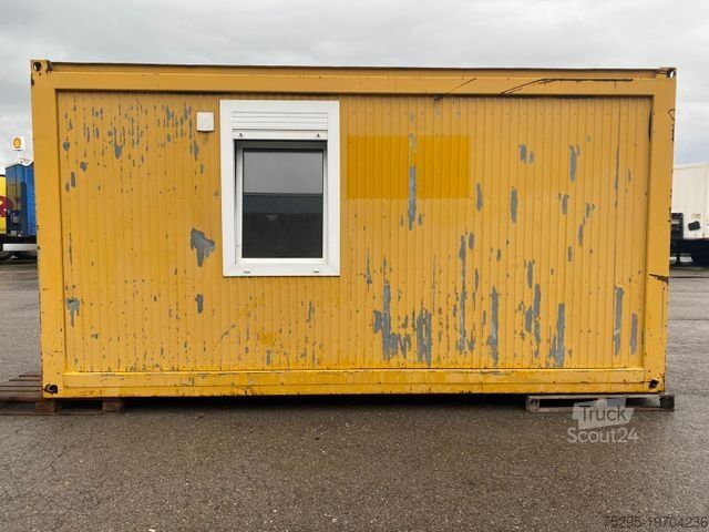 Remorcă  3x Knauss Mannschaftscontainer RZ 5. Nr. 6128