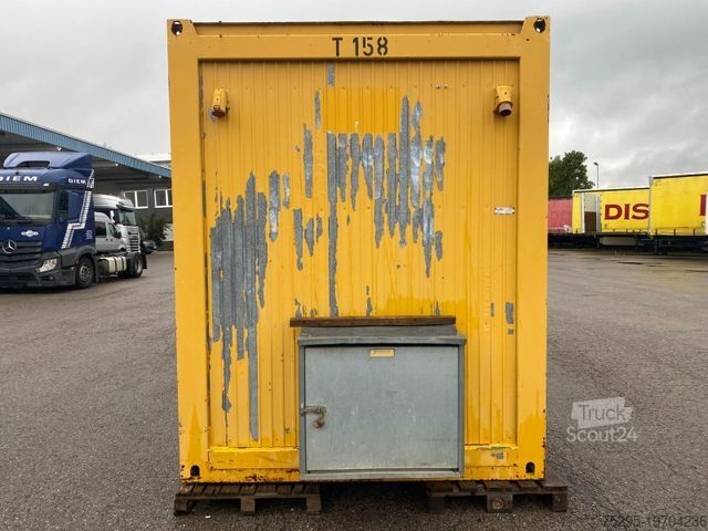 Remorcă  3x Knauss Mannschaftscontainer RZ 5. Nr. 6128