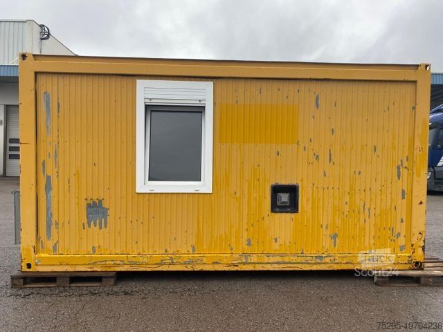 Remorcă  3x Knauss Mannschaftscontainer RZ 5. Nr. 6128