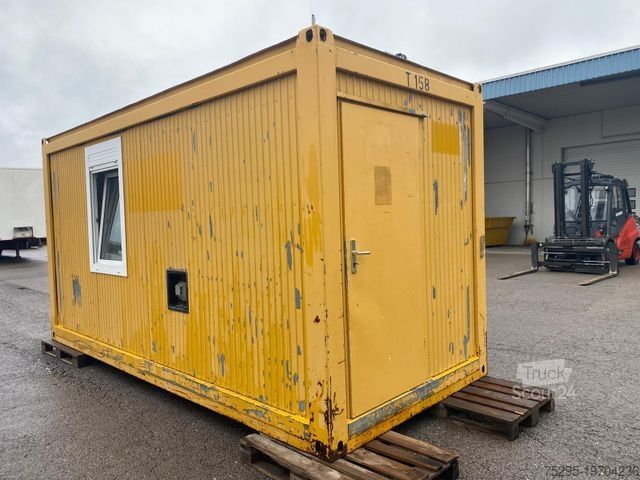 Remorcă  3x Knauss Mannschaftscontainer RZ 5. Nr. 6128