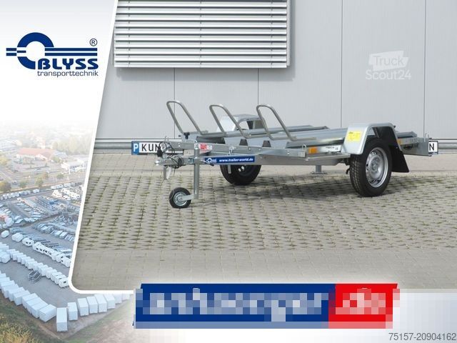 Remorcă pentru motociclete BLYSS Moto III Motorradanhänger 750kgGG 200x122cm