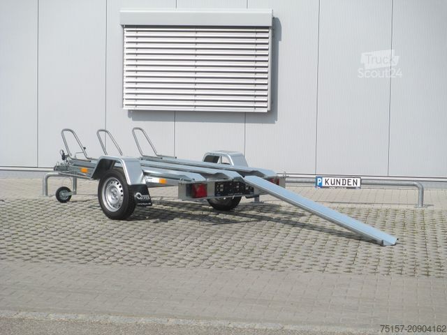 Remorcă pentru motociclete BLYSS Moto III Motorradanhänger 750kgGG 200x122cm