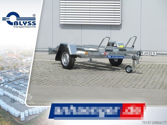 Remorcă pentru motociclete BLYSS Moto II Motorradtransporter 200x122cm 750kgGG