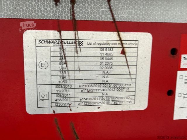 Semirimorchio ribaltabile SCHWARZMÜLLER SK K10VLN3 Kippauflieger 3 ACHS