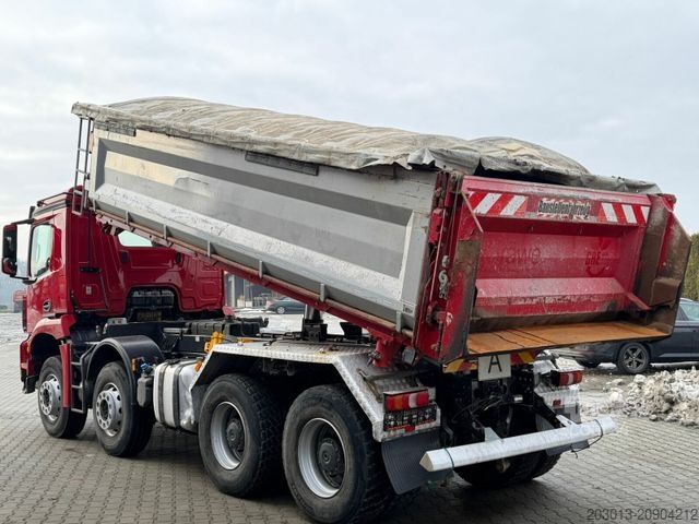 Camion-benne tricar MERCEDES-BENZ Arocs 3243 8x4 Kipper Schwarzmuller Bordmatik