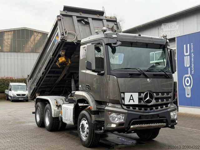 Camion-benne tricar MERCEDES-BENZ Arocs 2646 6x4 Kipper MEILLER Bordmatik