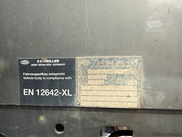 Camion-benne tricar MERCEDES-BENZ Arocs 2646 6x4 Kipper MEILLER Bordmatik