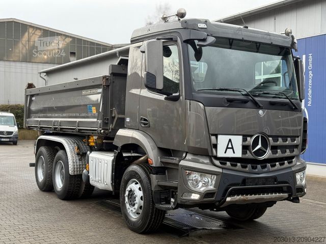 Camion benne MERCEDES-BENZ Arocs 2646 6x4 Kipper MEILLER Bordmatik