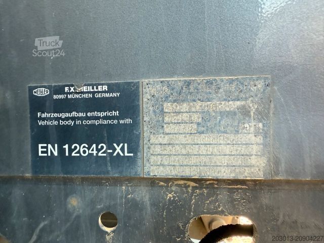 Camion benne MERCEDES-BENZ Arocs 2646 6x4 Kipper MEILLER Bordmatik