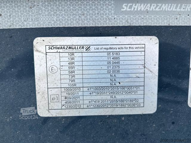 Semirimorchio ribaltabile SCHWARZMÜLLER SK SM 5198 Kippauflieger 3 ACHS