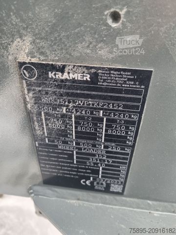 Ładowarka kołowa KRAMER 8085Tele- Top Zustand
