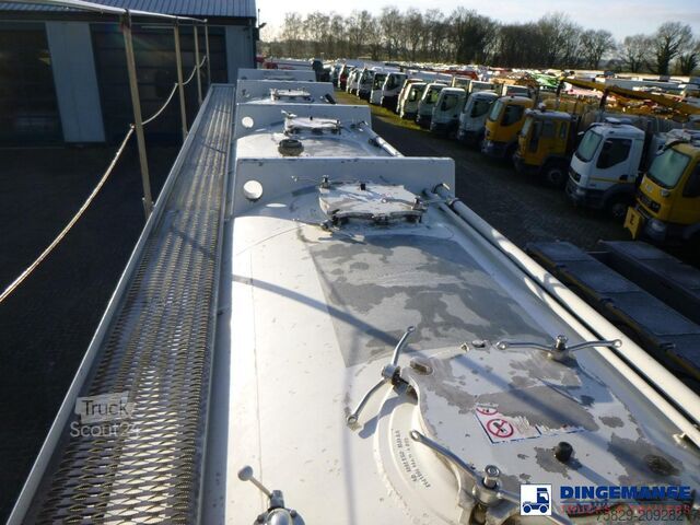 Réservoir Feldbinder Powder tank alu 52 m3 (tipping) + ADR