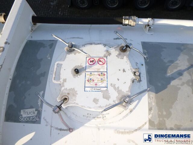 Réservoir Feldbinder Powder tank alu 52 m3 (tipping) + ADR
