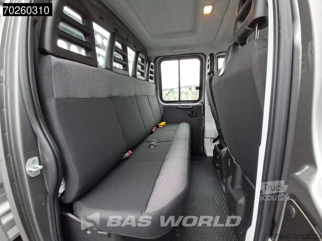 Avfallsbil Iveco Daily 35C21 3 zijdige Kipper Dubbel Cabine 210P...