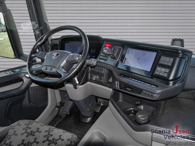 Tristrani prekucnik Scania G 460 B8x4HZ XT - Meiller TRIGENIUS D421 / Bordmat