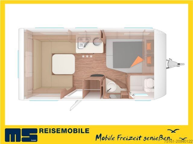 Rulotă WEINSBERG CARAONE 450 FU / -2026- / ADVANCED & SMART PAKET