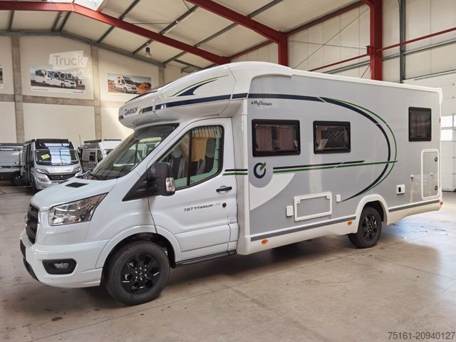 Daļēji integrēta kemperis CHAUSSON 797 TITANIUM / - 2026 - / EINZELBETTEN & HUBBETT