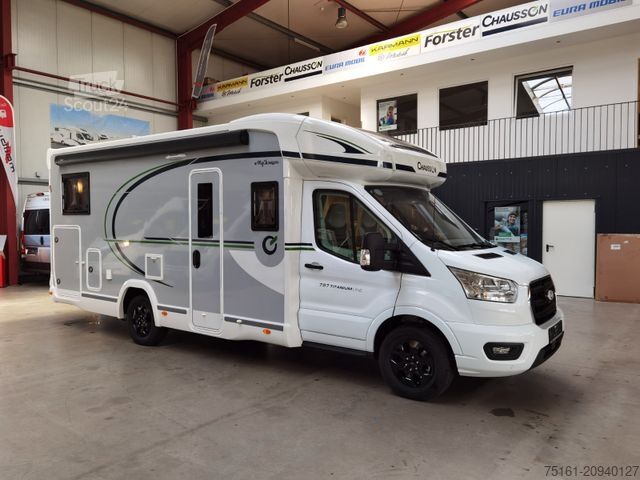 Daļēji integrēta kemperis CHAUSSON 797 TITANIUM / - 2026 - / EINZELBETTEN & HUBBETT