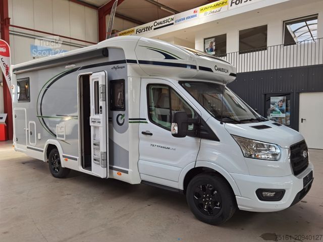 Daļēji integrēta kemperis CHAUSSON 797 TITANIUM / - 2026 - / EINZELBETTEN & HUBBETT