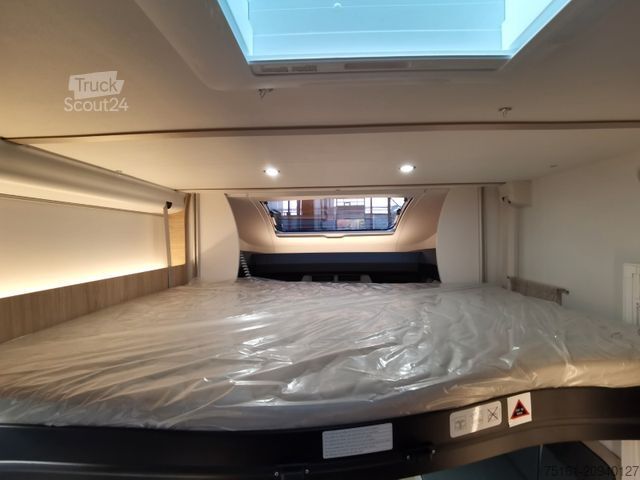 Camping-car semi-intégré CHAUSSON 797 TITANIUM / - 2026 - / EINZELBETTEN & HUBBETT