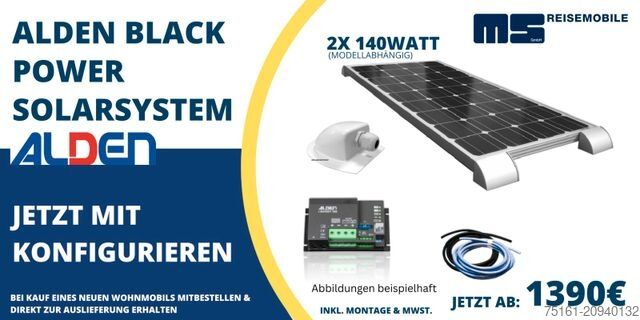 Alkove-camper EURAMOBIL ACTIVA ONE 690 HB / 180PS-40H MAXI/ PANORAMADACH