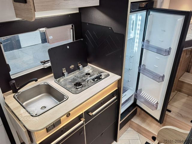 Camping-car semi-intégré CHAUSSON 627 TITANIUM / - 2026 -/ EINZELBETTEN & HUBBETT