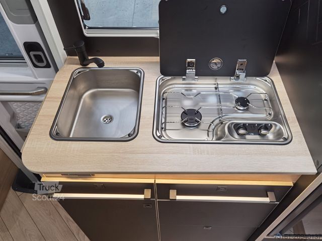 Camping-car semi-intégré CHAUSSON 627 TITANIUM / - 2026 -/ EINZELBETTEN & HUBBETT