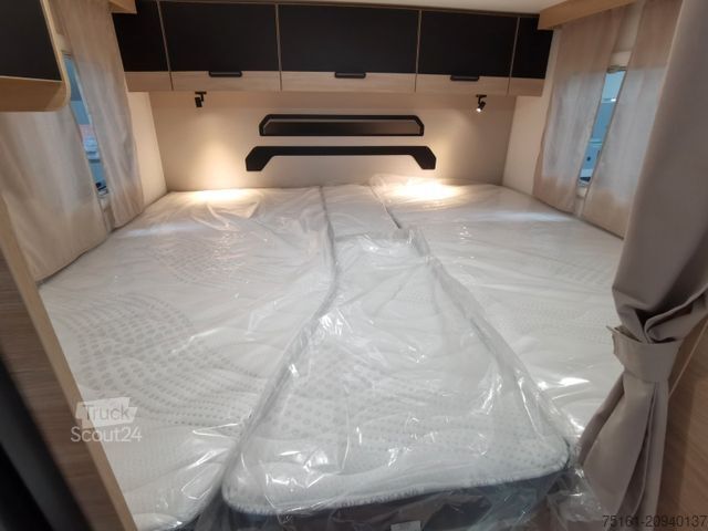 Camping-car semi-intégré CHAUSSON 627 TITANIUM / - 2026 -/ EINZELBETTEN & HUBBETT