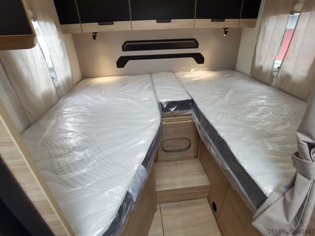 Camping-car semi-intégré CHAUSSON 627 TITANIUM / -2026- / 165PS-8G. / EINZELBETTEN
