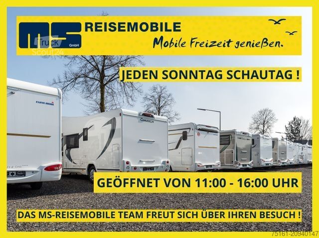 Halvintegrerad husbil CHAUSSON 627 TITANIUM / -2026- / 165PS-8G. / EINZELBETTEN