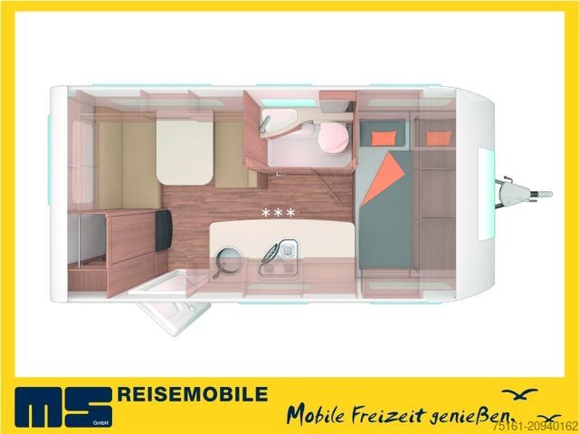 Wohnwagen WEINSBERG CARAONE 420 QD / - 2026 -/ ADVANCE & SMART PAKET