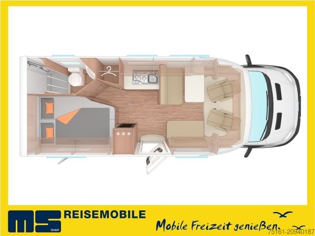 Teilintegriertes Wohnmobil WEINSBERG CARALOFT 650 MF / 155PS / TOP - AUSSTATTUNG