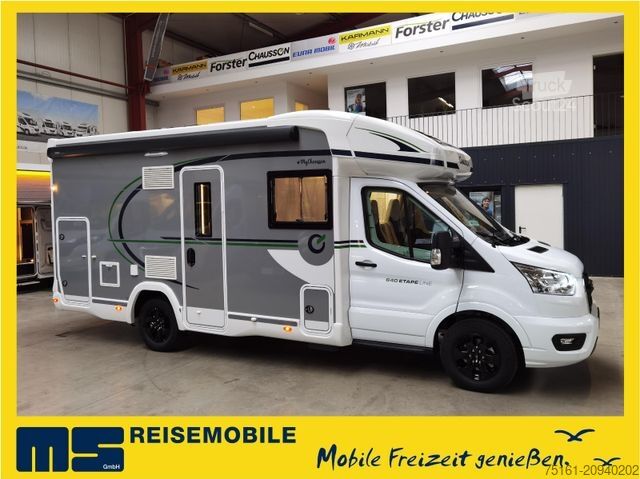 Daļēji integrēta kemperis CHAUSSON 640 TITANIUM / -2026- / 165PS-8G. / XXL- HUBBETT